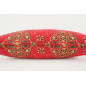 Fabric Pillow,Fabric Pillow 12x20,Red Topkapi Palace Tulip Pattern Turkish Fabric Pillow Cover,Decorative Pillow,Throw Pillow