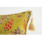 Fabric Pillow, Fabric Pillow 12x20, Pistachio Green Topkapi Palace Tulip Pattern Turkish Fabric Pillow, Decorative Throw Pillow Fabric Pillow, Fabric Pillow 12x20, Pistachio Green Topkapi Palace Tulip Pattern Turkish Fabric Pillow, Decorative Throw Pillow