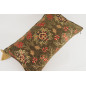 Fabric Pillow, Fabric Pillow 12x20, Moss Green Topkapi Palace Tulip Pattern Turkish Jacquard  Fabric Pillow Cover, Throw Pillow