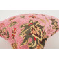 Fabric Pillow, Fabric Pillow 12x20, Pale Pink Topkapi Palace Tulip Pattern Turkish Jacquard  Fabric Pillow Cover, Throw Pillow