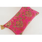 Fabric Pillow,Fabric Pillow 12x20,Mazenda Pink Topkapi Palace Tulip Pattern Turkish Jacquard Fabric Pillow Cover,Throw Pillow Fabric Pillow,Fabric Pillow 12x20,Mazenda Pink Topkapi Palace Tulip Pattern Turkish Jacquard Fabric Pillow Cover,Throw Pillow