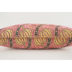 Fabric Pillow, Fabric Pillow 12x20, Pale Pink Water Line Tulip Pattern Turkish Fabric Pillow, Decorative Pillow, Bohemian Pillow