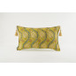 Fabric Pillow, Fabric Pillow 12x20, Pistachio Green Water Line Tulip Pattern Turkish Fabric Pillow, Decorative Bohemian Pillow Fabric Pillow, Fabric Pillow 12x20, Pistachio Green Water Line Tulip Pattern Turkish Fabric Pillow, Decorative Bohemian Pillow