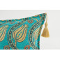 Fabric Pillow,Fabric Pillow 12x20,Turquoise Blue Water Line Tulip Pattern Turkish Fabric Pillow,Decorative,Bohemian Pillow Fabric Pillow,Fabric Pillow 12x20,Turquoise Blue Water Line Tulip Pattern Turkish Fabric Pillow,Decorative,Bohemian Pillow