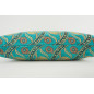 Fabric Pillow,Fabric Pillow 12x20,Turquoise Blue Water Line Tulip Pattern Turkish Fabric Pillow,Decorative,Bohemian Pillow Fabric Pillow,Fabric Pillow 12x20,Turquoise Blue Water Line Tulip Pattern Turkish Fabric Pillow,Decorative,Bohemian Pillow