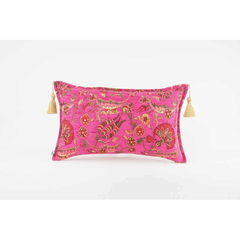Fabric Pillow, Fabric Pillow 12x20, Mazenda Pink Caucasus Carnation Pattern Turkish Fabric Pillow, Decorative Bohemian Pillow Fabric Pillow, Fabric Pillow 12x20, Mazenda Pink Caucasus Carnation Pattern Turkish Fabric Pillow, Decorative Bohemian Pillow