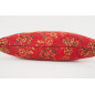Fabric Pillow, Fabric Pillow 12x20, Red Caucasus Carnation Pattern Turkish Fabric Pillow, Decorative Bohemian Pillow Fabric Pillow, Fabric Pillow 12x20, Red Caucasus Carnation Pattern Turkish Fabric Pillow, Decorative Bohemian Pillow