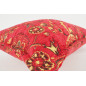 Fabric Pillow, Fabric Pillow 12x20, Red Caucasus Carnation Pattern Turkish Fabric Pillow, Decorative Bohemian Pillow Fabric Pillow, Fabric Pillow 12x20, Red Caucasus Carnation Pattern Turkish Fabric Pillow, Decorative Bohemian Pillow