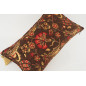 Fabric Pillow, Fabric Pillow 12x20, Brown Caucasus Carnation Pattern Turkish Fabric Pillow, Decorative Pillow, Bohemian Pillow Fabric Pillow, Fabric Pillow 12x20, Brown Caucasus Carnation Pattern Turkish Fabric Pillow, Decorative Pillow, Bohemian Pillow
