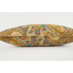 Fabric Pillow, Fabric Pillow 12x20, Turkish Paisley Pattern Turkish Fabric Pillow, Decorative Pillow, Bohemian Pillow