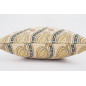 Fabric Pillow, Fabric Pillow 18x18, Beige Water Line Tulip Pattern Turkish Fabric Pillow, Decorative Accent and Throw Pillow Fabric Pillow, Fabric Pillow 18x18, Beige Water Line Tulip Pattern Turkish Fabric Pillow, Decorative Accent and Throw Pillow