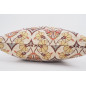 Fabric Pillow, Fabric Pillow 18x18, Beige Carnation Pattern Turkish Fabric Pillow, Decorative Accent and Throw Pillow Fabric Pillow, Fabric Pillow 18x18, Beige Carnation Pattern Turkish Fabric Pillow, Decorative Accent and Throw Pillow