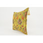 Fabric Pillow, Fabric Pillow 18x18, Pistachio Green Topkapi Palace Tulip Pattern Turkish Fabric Pillow, Decorative Throw Pillow Fabric Pillow, Fabric Pillow 18x18, Pistachio Green Topkapi Palace Tulip Pattern Turkish Fabric Pillow, Decorative Throw Pillow