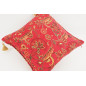 Fabric Pillow, Fabric Pillow 18x18, Red Caucasus Carnation Pattern Turkish Fabric Pillow,Decorative Pillow,Bohemian Pillow Fabric Pillow, Fabric Pillow 18x18, Red Caucasus Carnation Pattern Turkish Fabric Pillow,Decorative Pillow,Bohemian Pillow