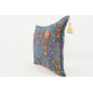 Fabric Pillow, Fabric Pillow 18x18, Navy Blue Morocco Pattern Tulip Turkish Fabric Pillow, Decorative Accent and Throw Pillow Fabric Pillow, Fabric Pillow 18x18, Navy Blue Morocco Pattern Tulip Turkish Fabric Pillow, Decorative Accent and Throw Pillow