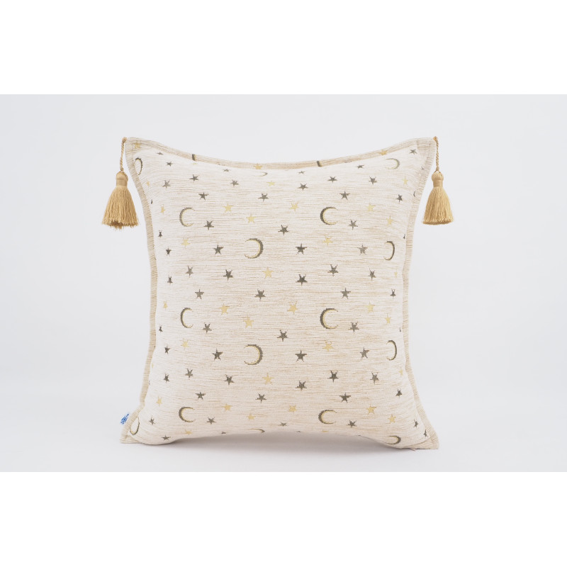 Fabric Pillow, Fabric Pillow 18x18, Beige Arabian NIght Pattern Turkish Fabric Pillow Cover, Decorative Accent and Throw Pillow Fabric Pillow, Fabric Pillow 18x18, Beige Arabian NIght Pattern Turkish Fabric Pillow Cover, Decorative Accent and Throw Pillow