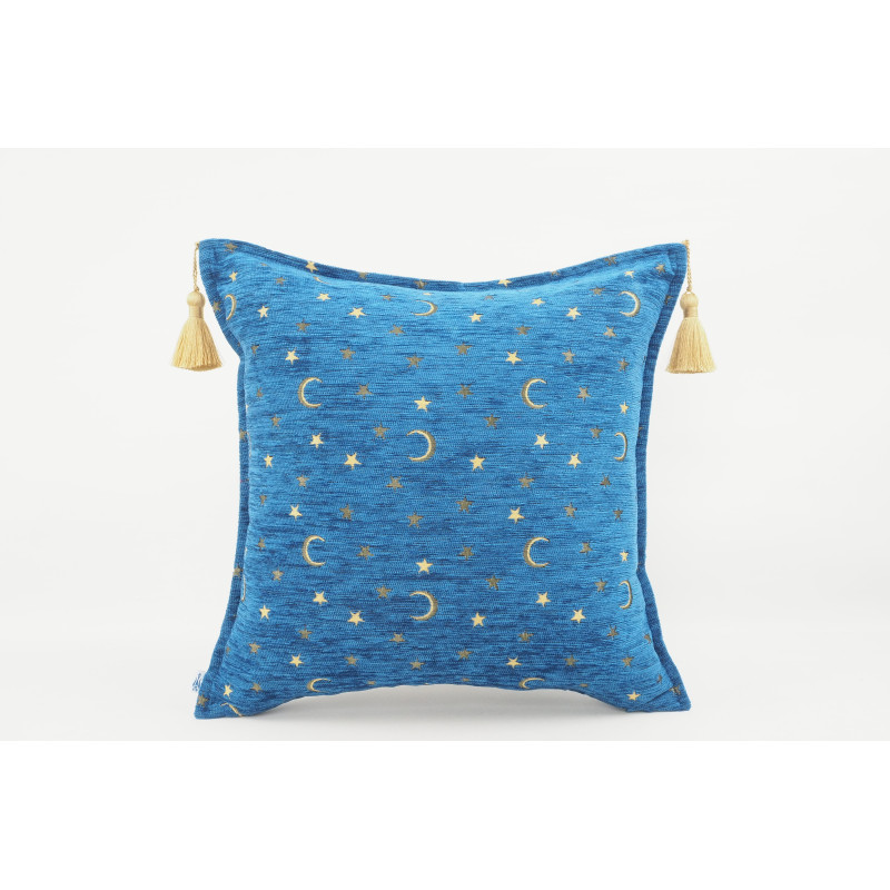 Fabric Pillow,Fabric Pillow 18x18,Navy Blue Arabian NIght Pattern Turkish Fabric Pillow Cover,Decorative Accent and Throw Pillow Fabric Pillow,Fabric Pillow 18x18,Navy Blue Arabian NIght Pattern Turkish Fabric Pillow Cover,Decorative Accent and Throw Pillow