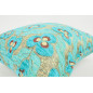 Fabric Pillow, Fabric Pillow 18x18, Turquoise Blue Tiger Eyes Pattern Turkish Fabric Pillow Cover, Decorative and Throw Pillow Fabric Pillow, Fabric Pillow 18x18, Turquoise Blue Tiger Eyes Pattern Turkish Fabric Pillow Cover, Decorative and Throw Pillow