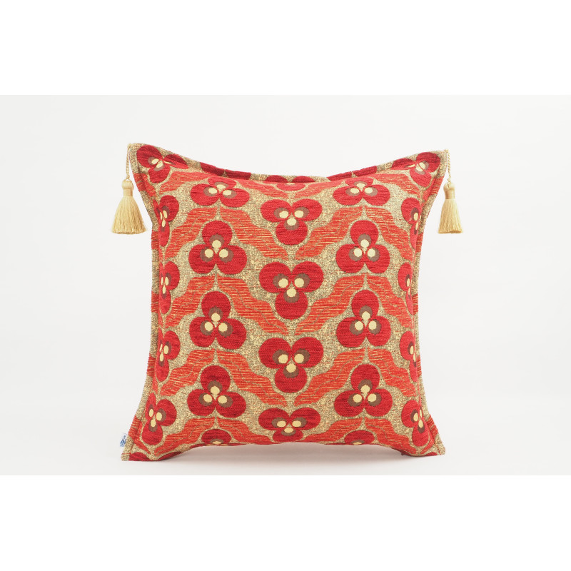 Fabric Pillow, Fabric Pillow 18x18, Red Tiger Eyes Pattern Turkish Fabric Pillow Cover, Decorative Accent and Throw Pillow Fabric Pillow, Fabric Pillow 18x18, Red Tiger Eyes Pattern Turkish Fabric Pillow Cover, Decorative Accent and Throw Pillow