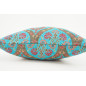 Fabric Pillow,Fabric Pillow 18x18,Turquoise Blue Morocco Pattern Tulip Turkish Fabric Pillow,Decorative Accent and Throw Pillow Fabric Pillow,Fabric Pillow 18x18,Turquoise Blue Morocco Pattern Tulip Turkish Fabric Pillow,Decorative Accent and Throw Pillow