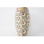 Fabric Pillow, Fabric Pillow 18x18, Beige Tiger Eyes Pattern Turkish Fabric Pillow Cover, Decorative Accent and Throw Pillow Fabric Pillow, Fabric Pillow 18x18, Beige Tiger Eyes Pattern Turkish Fabric Pillow Cover, Decorative Accent and Throw Pillow