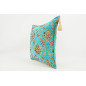 Fabric Pillow,Fabric Pillow 18x18,Turquoise Blue Topkapi Palace Tulip Pattern Turkish Jacquard Fabric Pillow Cover,Throw Pillow Fabric Pillow,Fabric Pillow 18x18,Turquoise Blue Topkapi Palace Tulip Pattern Turkish Jacquard Fabric Pillow Cover,Throw Pillow