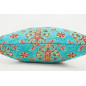 Fabric Pillow,Fabric Pillow 18x18,Turquoise Blue Topkapi Palace Tulip Pattern Turkish Jacquard Fabric Pillow Cover,Throw Pillow Fabric Pillow,Fabric Pillow 18x18,Turquoise Blue Topkapi Palace Tulip Pattern Turkish Jacquard Fabric Pillow Cover,Throw Pillow