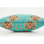 Fabric Pillow,Fabric Pillow 18x18,Turquoise Blue Topkapi Palace Tulip Pattern Turkish Jacquard Fabric Pillow Cover,Throw Pillow Fabric Pillow,Fabric Pillow 18x18,Turquoise Blue Topkapi Palace Tulip Pattern Turkish Jacquard Fabric Pillow Cover,Throw Pillow