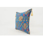 Fabric Pillow,Fabric Pillow 18x18,Navy Blue Topkapi Palace Tulip Pattern Turkish Jacquard Fabric Pillow,Bohemian Throw Pillow Fabric Pillow,Fabric Pillow 18x18,Navy Blue Topkapi Palace Tulip Pattern Turkish Jacquard Fabric Pillow,Bohemian Throw Pillow