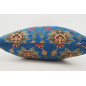 Fabric Pillow,Fabric Pillow 18x18,Navy Blue Topkapi Palace Tulip Pattern Turkish Jacquard Fabric Pillow,Bohemian Throw Pillow Fabric Pillow,Fabric Pillow 18x18,Navy Blue Topkapi Palace Tulip Pattern Turkish Jacquard Fabric Pillow,Bohemian Throw Pillow