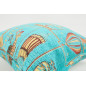Fabric Pillow,Fabric Pillow 18x18,Turquoise Blue Turkish Dream Pattern Turkish Fabric Pillow Cover,Decorative and Throw Pillow Fabric Pillow,Fabric Pillow 18x18,Turquoise Blue Turkish Dream Pattern Turkish Fabric Pillow Cover,Decorative and Throw Pillow