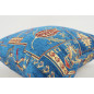 Fabric Pillow,Fabric Pillow 18x18,Navy Blue Turkish Dream Pattern Turkish Fabric Pillow Cover,Decorative Accent and Throw Pillow Fabric Pillow,Fabric Pillow 18x18,Navy Blue Turkish Dream Pattern Turkish Fabric Pillow Cover,Decorative Accent and Throw Pillow