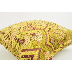 Fabric Pillow,Fabric Pillow 18x18,Pistachio Green Carnation Pattern Turkish Fabric Pillow Cover,Decorative and Throw Pillow