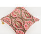 Fabric Pillow, Fabric Pillow 18x18, Pale Pink Morocco Pattern Tulip Turkish Fabric Pillow, Decorative Accent and Throw Pillow Fabric Pillow, Fabric Pillow 18x18, Pale Pink Morocco Pattern Tulip Turkish Fabric Pillow, Decorative Accent and Throw Pillow