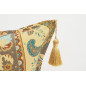 Fabric Pillow, Fabric Pillow 18x18,  Paysley Pattern Turkish Fabric Pillow Cover, Decorative, Accent and Throw Pillow