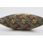 Fabric Pillow, Fabric Pillow 18x18, Moss Green Water Line Tulip Pattern Turkish Fabric Pillow, Decorative and Throw Pillow Fabric Pillow, Fabric Pillow 18x18, Moss Green Water Line Tulip Pattern Turkish Fabric Pillow, Decorative and Throw Pillow