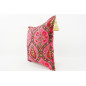 Fabric Pillow, Fabric Pillow 18x18, Mazenda Pink Morocco Pattern Tulip Turkish Fabric Pillow, Decorative Accent and Throw Pillow Fabric Pillow, Fabric Pillow 18x18, Mazenda Pink Morocco Pattern Tulip Turkish Fabric Pillow, Decorative Accent and Throw Pillow