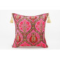 Fabric Pillow, Fabric Pillow 18x18, Mazenda Pink Morocco Pattern Tulip Turkish Fabric Pillow, Decorative Accent and Throw Pillow Fabric Pillow, Fabric Pillow 18x18, Mazenda Pink Morocco Pattern Tulip Turkish Fabric Pillow, Decorative Accent and Throw Pillow