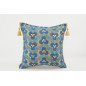 Fabric Pillow,Fabric Pillow 18x18,Navy Blue Tiger Eyes Pattern Turkish Fabric Pillow Cover,Decorative Accent and Throw Pillow Fabric Pillow,Fabric Pillow 18x18,Navy Blue Tiger Eyes Pattern Turkish Fabric Pillow Cover,Decorative Accent and Throw Pillow