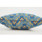 Fabric Pillow,Fabric Pillow 18x18,Navy Blue Tiger Eyes Pattern Turkish Fabric Pillow Cover,Decorative Accent and Throw Pillow Fabric Pillow,Fabric Pillow 18x18,Navy Blue Tiger Eyes Pattern Turkish Fabric Pillow Cover,Decorative Accent and Throw Pillow