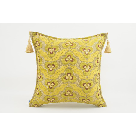 Fabric Pillow,Fabric Pillow 18x18,Pistachio Green Tiger Eyes Pattern Turkish Fabric Pillow Cover,Decorative Accent and Throw Pil