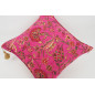 Fabric Pillow, Fabric Pillow 18x18, Mazenda Pink Carnation Pattern Turkish Fabric Pillow, Decorative Accent and Throw Pillow Fabric Pillow, Fabric Pillow 18x18, Mazenda Pink Carnation Pattern Turkish Fabric Pillow, Decorative Accent and Throw Pillow