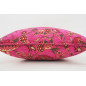 Fabric Pillow, Fabric Pillow 18x18, Mazenda Pink Carnation Pattern Turkish Fabric Pillow, Decorative Accent and Throw Pillow Fabric Pillow, Fabric Pillow 18x18, Mazenda Pink Carnation Pattern Turkish Fabric Pillow, Decorative Accent and Throw Pillow