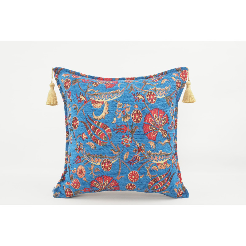 Fabric Pillow, Fabric Pillow 18x18, Navy Blue Caucasus Carnation Pattern Turkish Fabric Pillow,Decorative Pillow,Bohemian Pillow Fabric Pillow, Fabric Pillow 18x18, Navy Blue Caucasus Carnation Pattern Turkish Fabric Pillow,Decorative Pillow,Bohemian Pillow