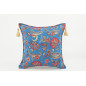 Fabric Pillow, Fabric Pillow 18x18, Navy Blue Caucasus Carnation Pattern Turkish Fabric Pillow,Decorative Pillow,Bohemian Pillow Fabric Pillow, Fabric Pillow 18x18, Navy Blue Caucasus Carnation Pattern Turkish Fabric Pillow,Decorative Pillow,Bohemian Pillow