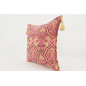 Fabric Pillow, Fabric Pillow 18x18, Pale Pink Carnation Pattern Turkish Fabric Pillow Cover, Decorative Accent and Throw Pillow Fabric Pillow, Fabric Pillow 18x18, Pale Pink Carnation Pattern Turkish Fabric Pillow Cover, Decorative Accent and Throw Pillow