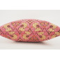 Fabric Pillow, Fabric Pillow 18x18, Pale Pink Carnation Pattern Turkish Fabric Pillow Cover, Decorative Accent and Throw Pillow Fabric Pillow, Fabric Pillow 18x18, Pale Pink Carnation Pattern Turkish Fabric Pillow Cover, Decorative Accent and Throw Pillow