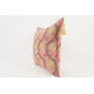 Fabric Pillow, Fabric Pillow 18x18, Pale Pink Water Line Tulip Pattern Turkish Fabric Pillow, Decorative and Throw Pillow Fabric Pillow, Fabric Pillow 18x18, Pale Pink Water Line Tulip Pattern Turkish Fabric Pillow, Decorative and Throw Pillow