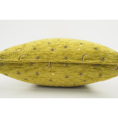 Fabric Pillow,Fabric Pillow 18x18,Pistachio Green Arabian NIght Pattern Turkish Fabric Pillow Cover,Decorative and Throw Pillow