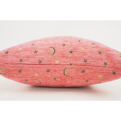 Fabric Pillow, Fabric Pillow 18x18, Pale Pink Arabian NIght Pattern Turkish Fabric Pillow Cover, Decorative Accent and Throw Pil